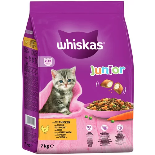 Whiskas Junior piletina - 7 kg