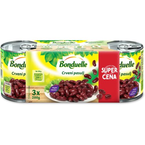 Bonduelle crveni grah 3x200g / XXL Cijene
