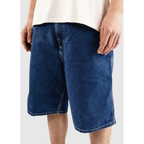 Carhartt WIP Simple Kratke hlace blue stone washed Cene