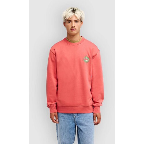 Quiksilver Salt Water Flow Crew Pulover mineral red Slike