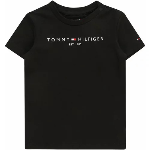 Tommy Hilfiger Majica mornarska / živo rdeča / črna / bela