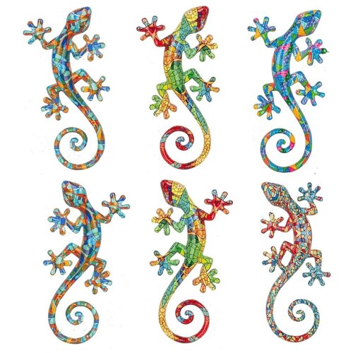 Signes Grimalt Kipci in figurice Kuščar 6U Večbarvna Cene