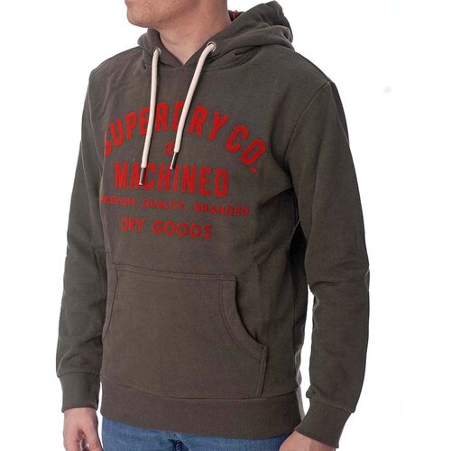 Superdry muski duks workwear flock graphic hoodie Cene