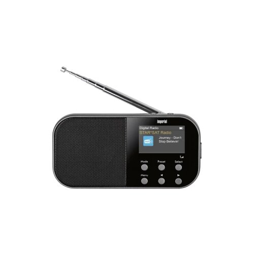 Imperial DABMAN 15 džepni radio DAB+ (1012), ukw aux, DAB+, ukw zaključavanje tipki, funkcija alarma, mogućnost punjenja antracitna boja Cijene