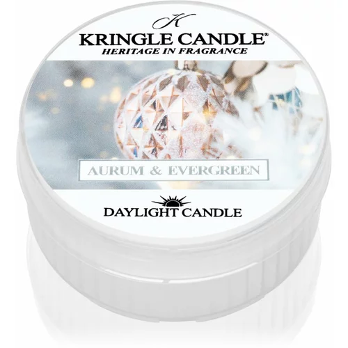 Kringle Candle Aurum & Evergreen čajna sveča 42 g
