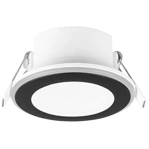 Tri O LED ugradbena svjetiljka, okrugla Aura (5 W, Ø x V: 82 mm x 4 cm)