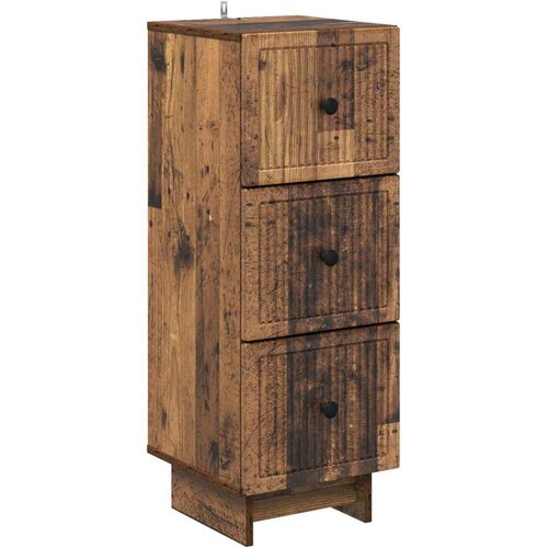  Ormar s ladicama Staro drvo 33 x 34 5 x 90 cm Konstruirano drvo - Staro drvo Cijene