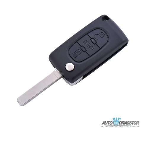 888 Car Accessories kućište oklop ključa 3 dugmeta za peugeot/citroen 207,308,307CC Cene