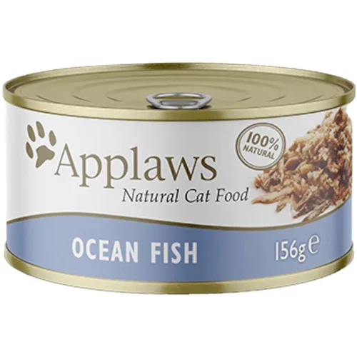 Applaws Ekonomično pakiranje u juhi 24 x 156 g - Morska riba