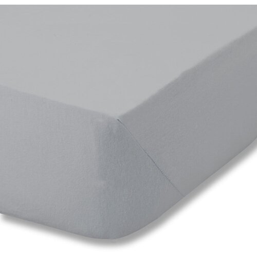 Catherine Lansfield Siva flanelska plahta s gumom 150x200 cm Brushed – Cijene