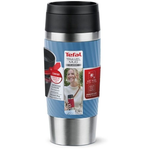 Tefal Svetlo moder potovalni lonček 360 ml &amp;ndash; Slike