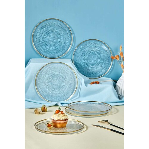 Hermia Set dezertnih tanjira, 6 komada, Providni Cene