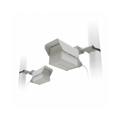MikroTik wireless wire cube pro 60GHz + 5GHz gigabit link dometa 2.4km (par 2 kom) 802.11ay/ad + 802.11ac, plug &amp;amp; play, tdma gps sync, eirp snaga 40dBm (10W), aes kript, poe, dim. 115 x 95 x 82mm, temp -40&amp;ordm;&amp;divide;70&amp;ordm;C, ros L4 Slike