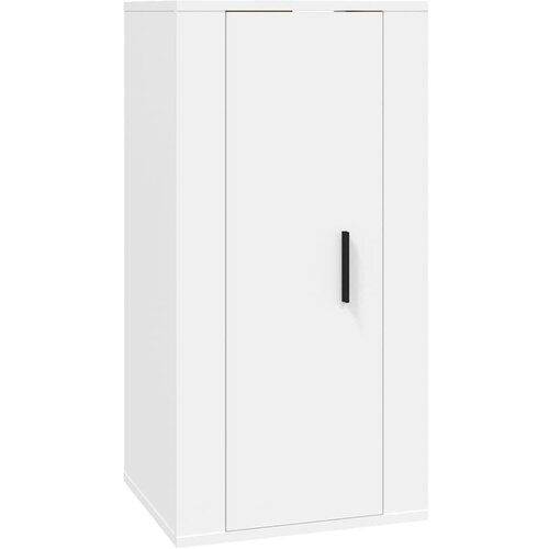 Maison Chic Stenska TV omarica - TV stojalo - Televizijska omarica bela 40x34,5x80 cm, (21701906) Cene
