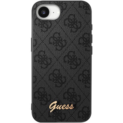 Guess Ovitek MagSafe za iPhone 16e Vzorec 4G Monogram Logotip v reliefu, Črna, (5000013357) Cene