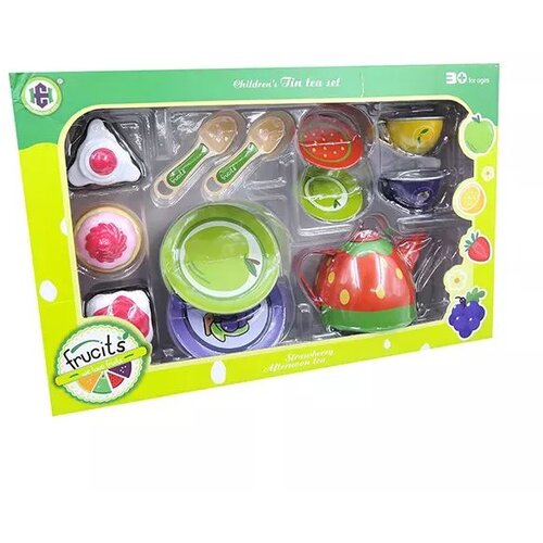  Čajni set, kovinski Slike