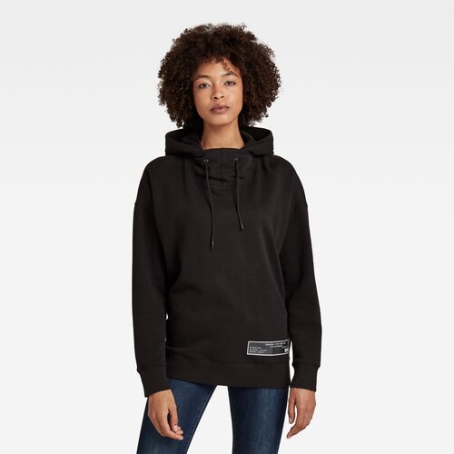 G-star Sweatshirt - Back snaps hdd sw black Slike