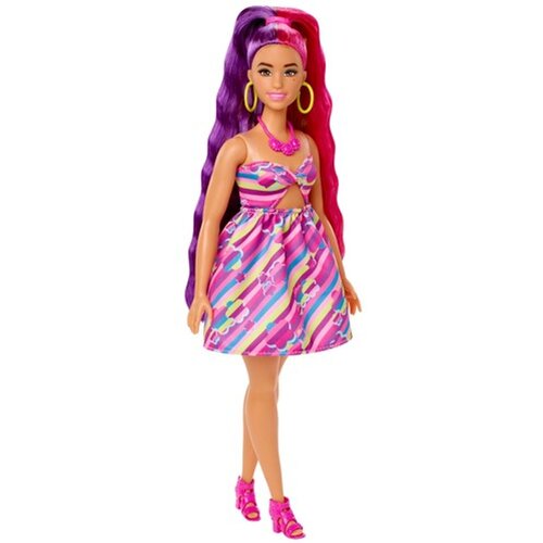 Barbie TOTALLY HAIR ROZA PRAMENI Cene