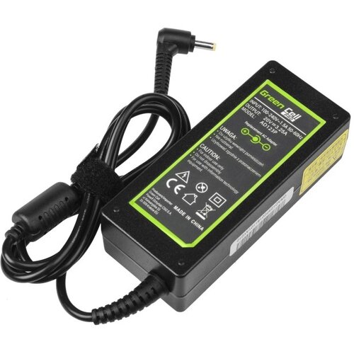 Green cell AD123P power adapter/inverter Indoor 65 W Black Slike