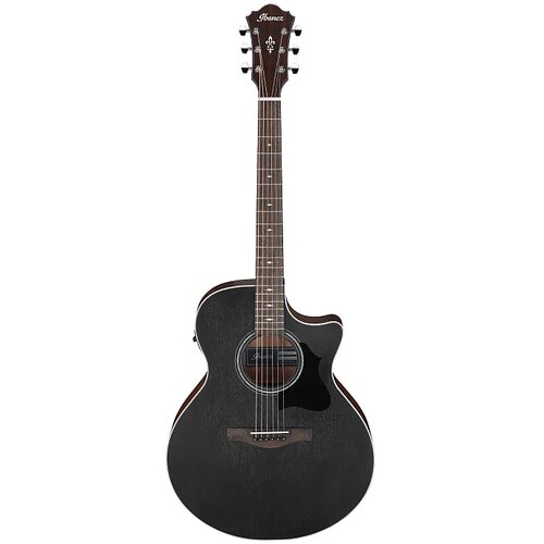 Ibanez Akustična ozvučena gitara AE140-WKH, Weathered Black Open Pore Top Cene