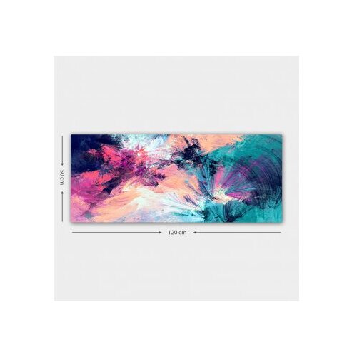 Wallity Slika na zidu na platnu 50x120cm Slike