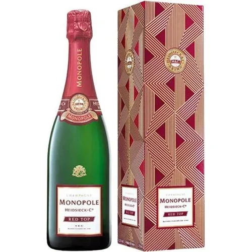 Monopole champagne Red Top Sec GB Heidsieck & Co 0,75 l