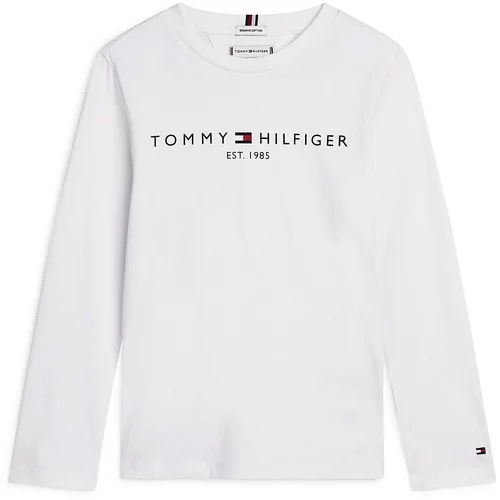 Tommy Hilfiger Majica 'Essential' temno modra / rdeča / bela