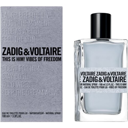 Zadig&amp;amp;voltaire This is Him! Vibes of Freedom toaletna voda za mo&amp;scaron;ke 100 ml Slike