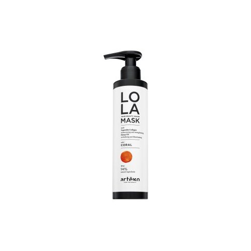Art&amp;egrave;go Lola Your Beauty Colour Mask maska za intenzivno barvanje za lase Coral 200 ml Slike