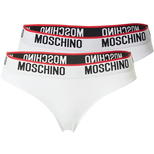 Moschino Underwear Spodnje hlačke rdeča / črna / bela