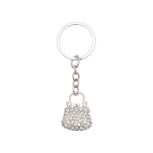 Widdop &amp;amp; Co. Sophia - Privezak za ključeve - Sophia, Bag with Clear Crystals Slike