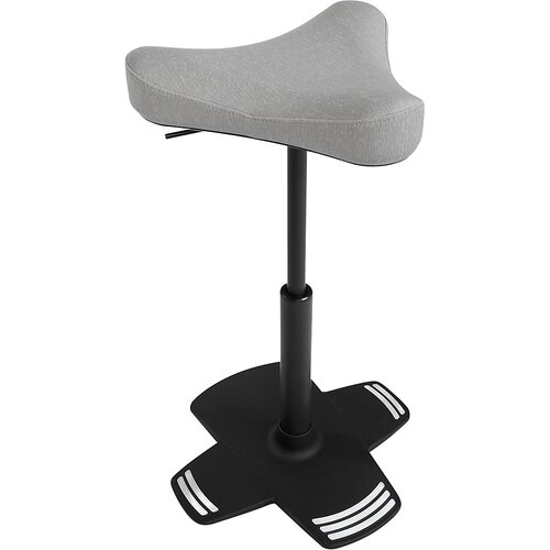 Top Star Naslonjalo za stojo SITNESS FALCON, z ergonomsko oblikovanim sedlastim sedežem, siva prevleka Cene