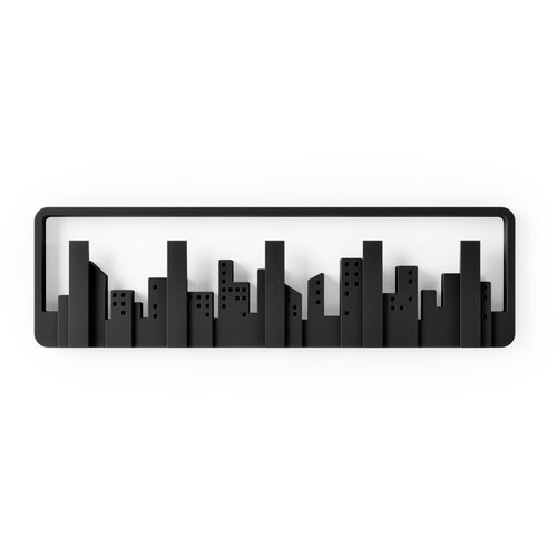 Umbra Crna plastična zidna vješalica Skyline - Cijene