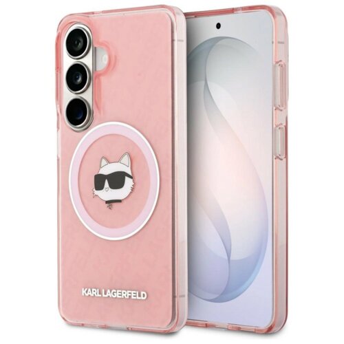  Maska Karl Lagerfeld IML Repeated Choupette MagSafe za Samsung S26/ S941B roze Cene