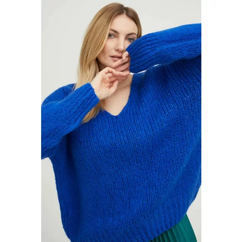 Answear Lab Vuneni pulover za žene, topli