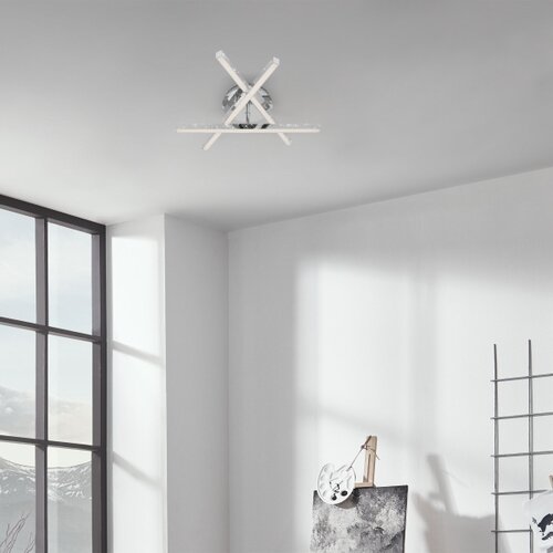 BRILO led plafonski luster rey 3xLED/5W/230V sjajni hrom Slike