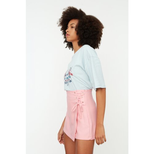 Trendyol Dried Rose Lacing Detailed Shorts & Bermuda Cene