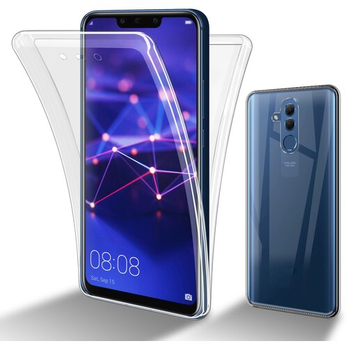 Cadorabo Huawei v prozorni - 360 -&deg; za&scaron;čitni pokrov celotnega telesa - za&scaron;čita spredaj in hrbta, vsestranska za&scaron;čita z za&scaron;čitnikom zaslona, (20694859) Cene