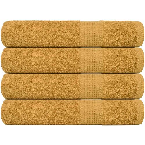 Furnova Brisače 4 kos zlata 100x200 cm 360 g/m² 100% bombaž, (21916874) Cene