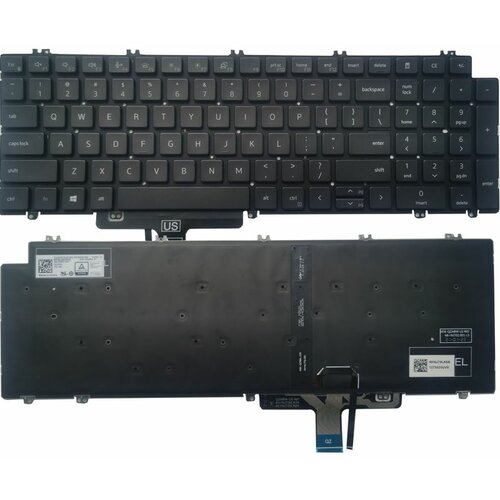 Dell tastatura za laptop latitude 5520 5521 precision 3560 3561 Slike