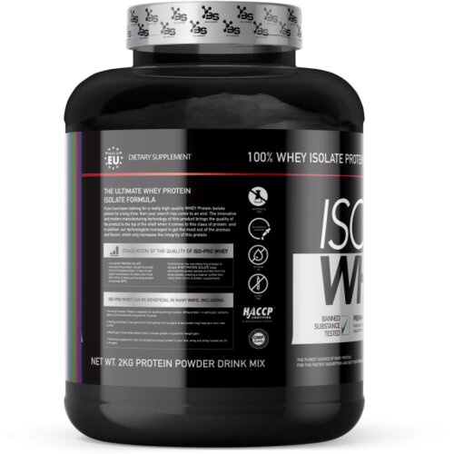 Basic Supplements iso-pro whey 2kg &amp;ndash; izolovani protein visokog kvaliteta - keks i krem Slike