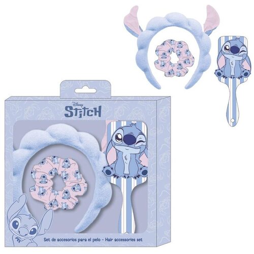 Disney Stitch beauty set s četkom za kosu i obručem Cene