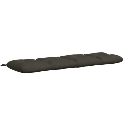  Jastučić za klupu VIANEN 100% poliester Antracit - Antracit 150 x 40 x 12 cm Slike