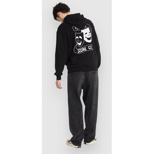 Volcom Handerry Po Pulover s kapuco black Cene