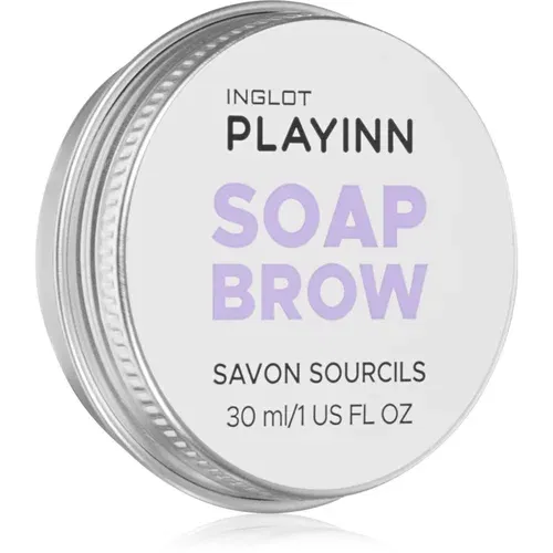 Inglot PlayInn Soap Brow milo za obrvi 30 ml