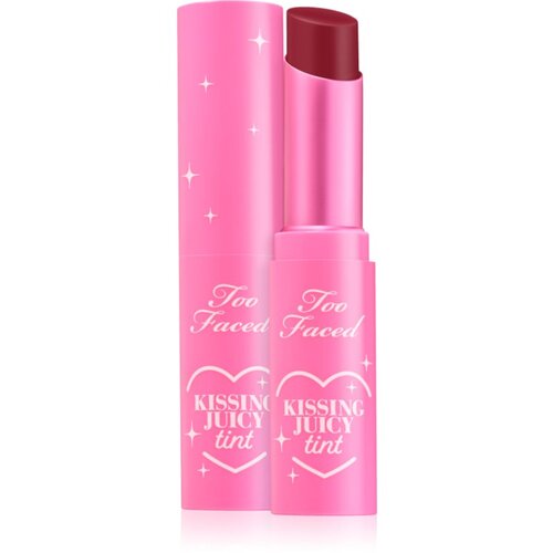 Too Faced Kissing Juicy Lip Tint tonirani balzam za ustnice z vlažilnim učinkom odtenek Raspberry 3 g Slike