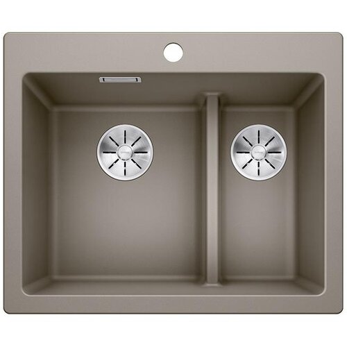 Blanco sudoper PLEON 6 SPLIT InFino SILGRANIT TARTUFO, bez dalj. upr. Slike