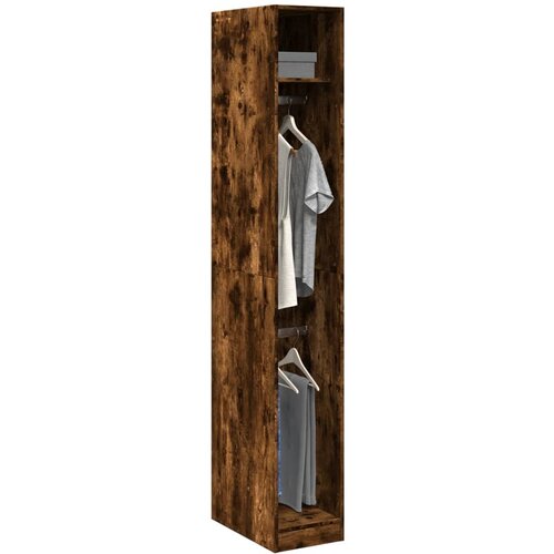 vidaXL Ormar boja dimljenog hrasta 30x50x200 cm od konstruiranog drva Cijene