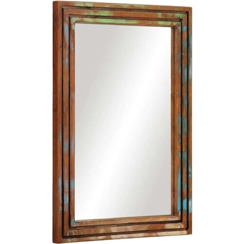vidaXL kupaonsko ogledalo 50 x 70 cm masivno drvo bagrema i staklo Cijene