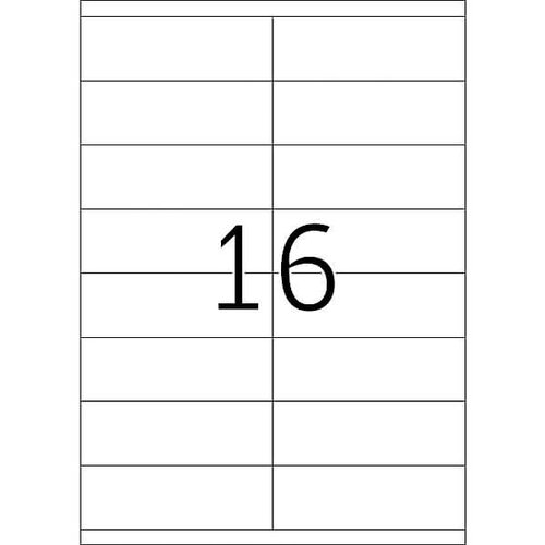 Optima etikete 423, 105 x 35 mm Cene